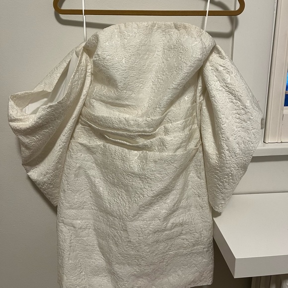 ASOS Luxe off the shoulder mini dress - Picture 3 of 5